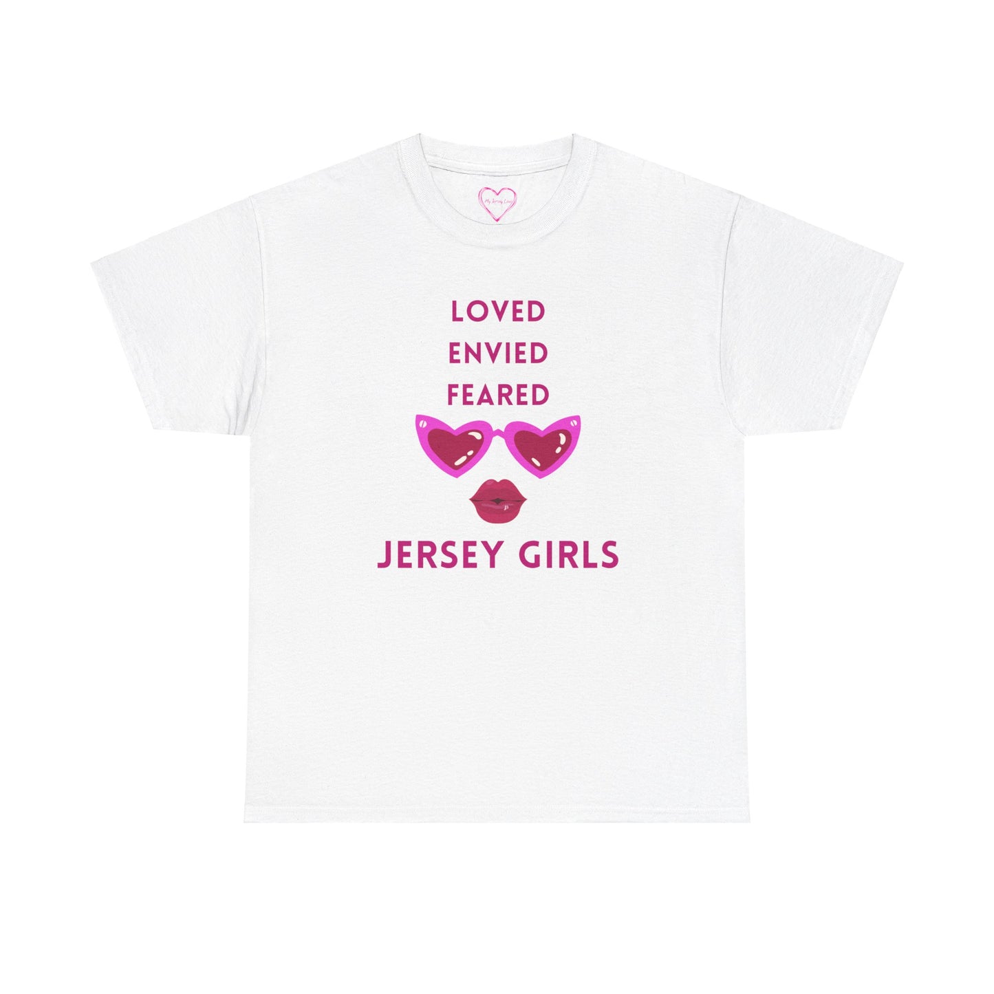 Jersey Girls - Trifecta with love - Unisex Heavy Cotton Tee